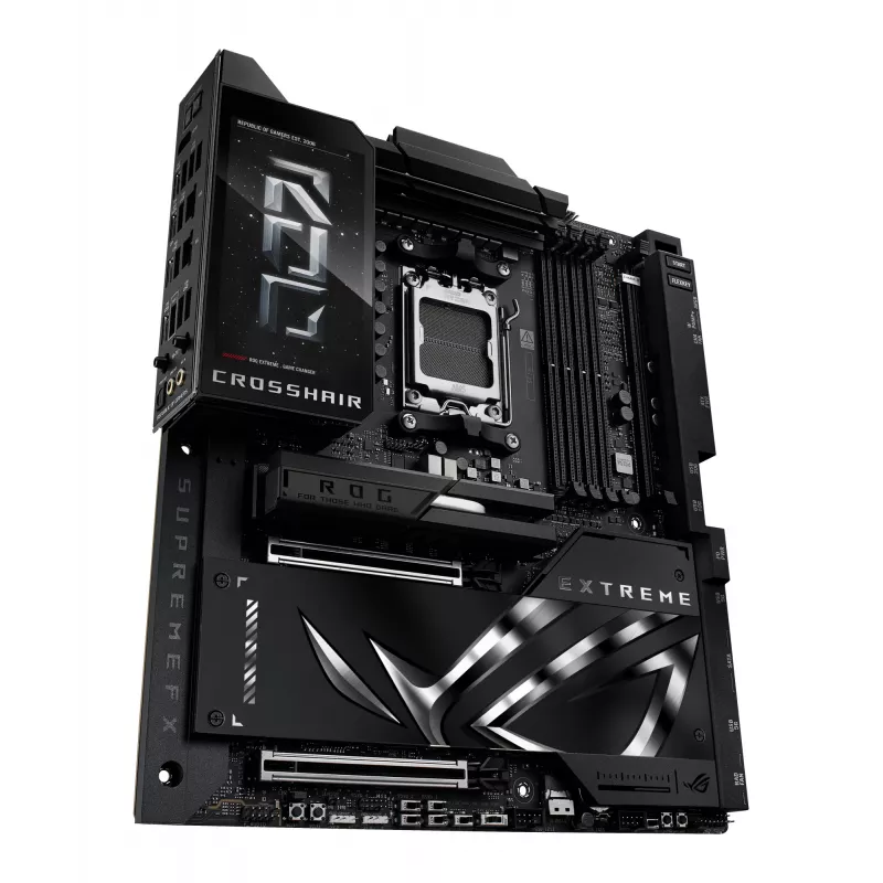 Emaplaat ASUS ROG CROSSHAIR X870E EXTREME — AMD X870E, Socket AM5, Extended ATX, DDR5, 4 DIMM, Wi‑Fi 7, 5 Gb LAN, 5x M.2