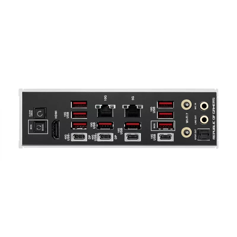 Emaplaat ASUS ROG CROSSHAIR X870E EXTREME — AMD X870E, Socket AM5, Extended ATX, DDR5, 4 DIMM, Wi‑Fi 7, 5 Gb LAN, 5x M.2
