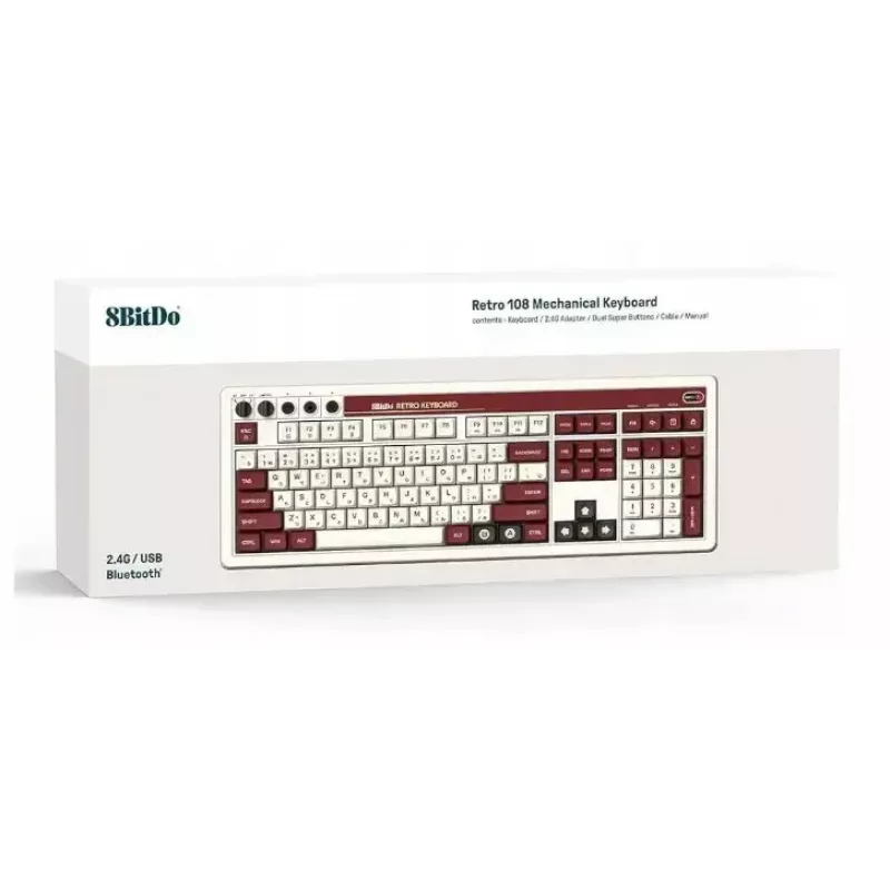 Mehaaniline klaviatuur 8Bitdo RET00493 RGB taustvalgustusega kompaktne