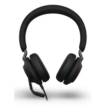 Jabra Evolve2 40 SE peakomplekt juhtmega Peapael Kõned/muusika USB USB-C / USB Type-A Must