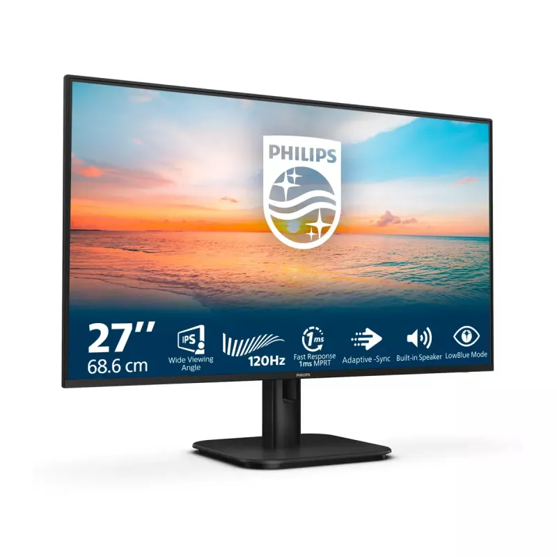 Philips 27E1N1200A/00 arvutimonitor 68,6 cm (27 tolli) 1920 x 1080 pikslit Full HD LCD must