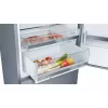 Külmkapp-sügavkülmik Bosch Serie 6 KGE49AICA, vabaltseisev, roostevaba teras, 419 L (302 L külmkapp / 117 L sügavkülmik), A-kõrgusega 2010 mm