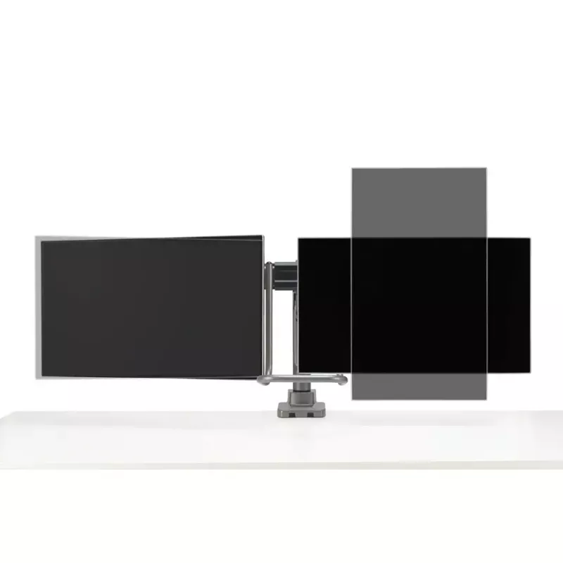 Kensington SmartFit K58272WW kahe monitori käsi, klamber/läbiviik, 18 kg