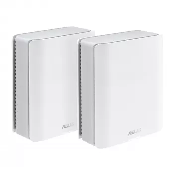 ASUS ZenWiFi BT8 (2-pakk) Kolmriba (2,4 GHz / 5 GHz / 6 GHz) Wi-Fi 7 (802.11be) Valge 3 sisemist antenni