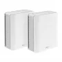 ASUS ZenWiFi BT8 (2-pakk) Kolmriba (2,4 GHz / 5 GHz / 6 GHz) Wi-Fi 7 (802.11be) Valge 3 sisemist antenni