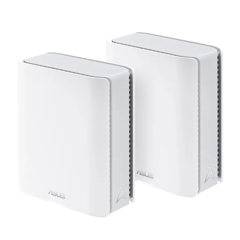 ASUS ZenWiFi BT8 (2-pakk) Kolmriba (2,4 GHz / 5 GHz / 6 GHz) Wi-Fi 7 (802.11be) Valge 3 sisemist antenni