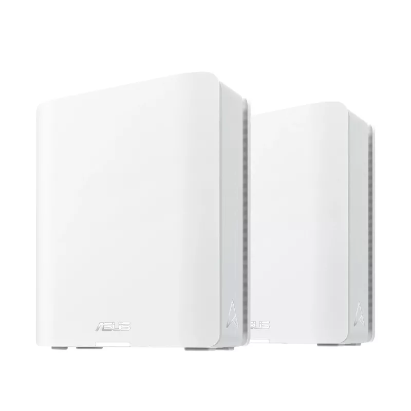 ASUS ZenWiFi BT8 (2-pakk) Kolmriba (2,4 GHz / 5 GHz / 6 GHz) Wi-Fi 7 (802.11be) Valge 3 sisemist antenni
