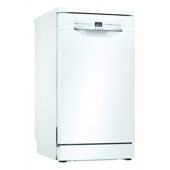 Eraldiseisev nõudepesumasin Bosch SPS40E22EU, kitsas 45 cm, 9 komplekti, 5 programmi, 48 dB, valge