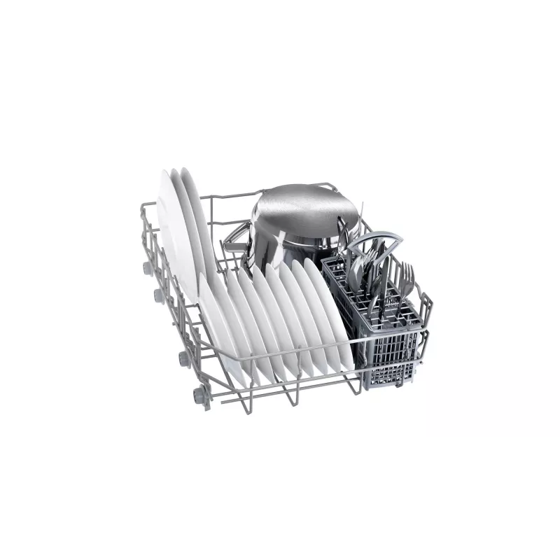 Eraldiseisev nõudepesumasin Bosch SPS40E22EU, kitsas 45 cm, 9 komplekti, 5 programmi, 48 dB, valge