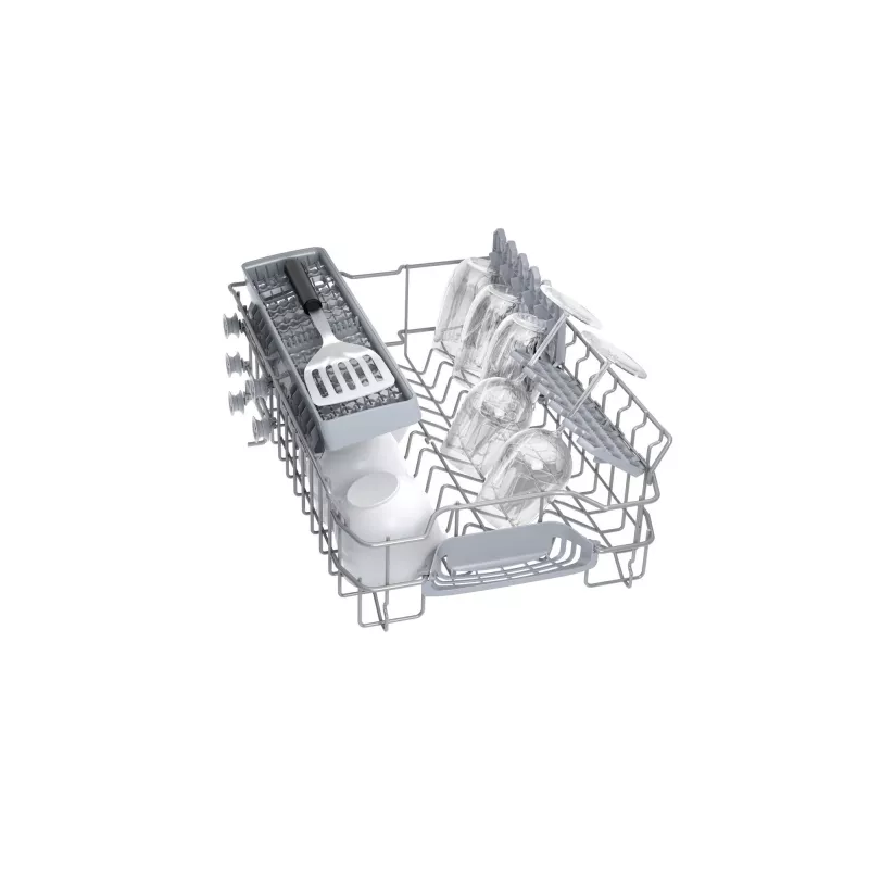 Eraldiseisev nõudepesumasin Bosch SPS40E22EU, kitsas 45 cm, 9 komplekti, 5 programmi, 48 dB, valge