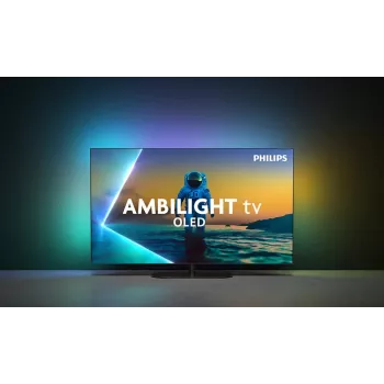 Philips 55OLED820/12 teler 139,7 cm (55 tolli) 4K Ultra HD nutiteler Wi-Fi must