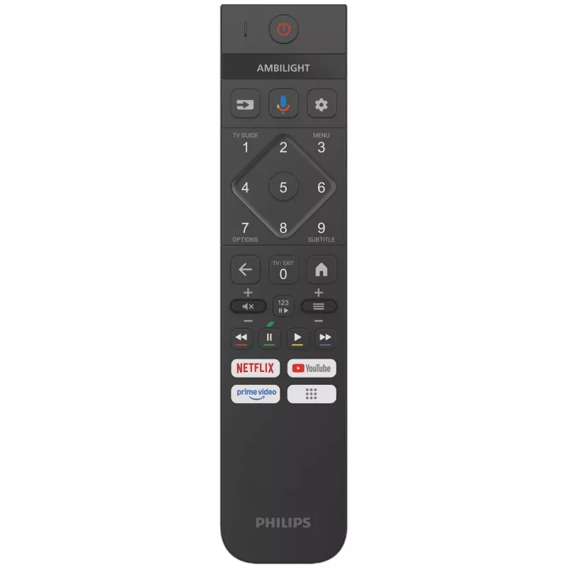 Philips 55OLED820/12 teler 139,7 cm (55 tolli) 4K Ultra HD nutiteler Wi-Fi must