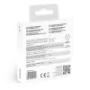 Juhtmeta siseruumide mobiililaadija SAVIO LA-11, Qi 1.2, 15 W, valge, 55×55×5 mm