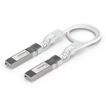 Ubiquiti UACC-Uplink-SFP28-0.3M InfiniBand/kiudoptiline kaabel Valge 0,3 m SFP28