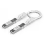 Ubiquiti UACC-Uplink-SFP28-0.3M InfiniBand/kiudoptiline kaabel Valge 0,3 m SFP28