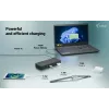 i-tec USB-C Intelligent Triple Display Docking Station + toiteedastus 100 W