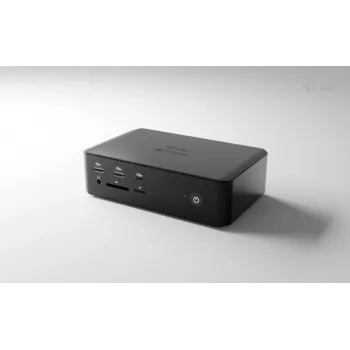 i-tec Thunderbolt5 Quattro Display dokkimisjaam, 5x USB, 2.5 GLAN + toiteedastus 140 W