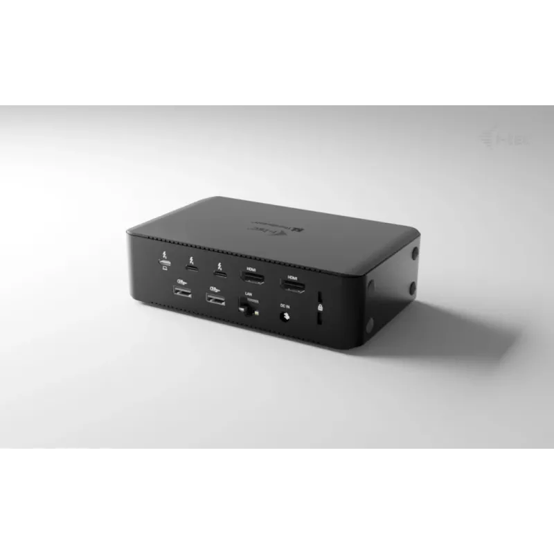 i-tec Thunderbolt5 Quattro Display dokkimisjaam, 5x USB, 2.5 GLAN + toiteedastus 140 W