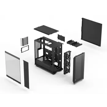 PC case Fractal Design Epoch Must TG RGB Light Tint Midi Tower Must