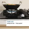 Bosch Serie 6 PCQ7A5I90 pliit Roostevaba teras Sisseehitatud 75 cm Gaas 5 tsooni