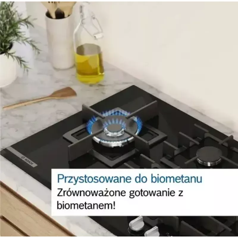 Bosch Serie 6 PCQ7A5I90 pliit Roostevaba teras Sisseehitatud 75 cm Gaas 5 tsooni