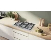 Bosch Serie 4 PGQ7B5K90 pliit Roostevaba teras Sisseehitatav 75 cm Gaas 5 tsooni