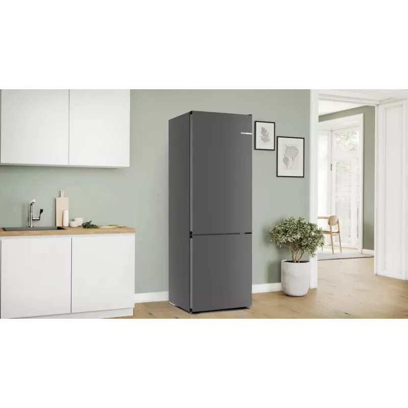 Külmik-sügavkülmik Bosch Serie 4 KGN49OCAF, eraldiseisev, 440 L kogumaht, antratsiit, No Frost