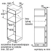 Bosch Serie 6 CMA585GB1 mikrolaineahi Must Kombineeritud mikrolaineahi Sisseehitatav 44 L 900 W