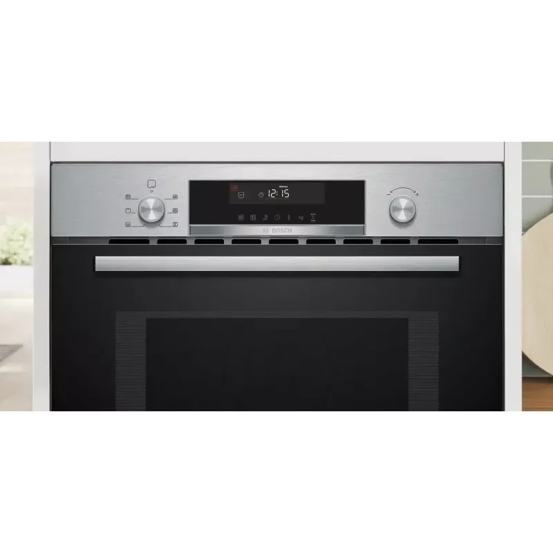 Bosch Serie 6 CMA585GS1 mikrolaineahi Roostevaba teras Kombineeritud mikrolaineahi Sisseehitatav 44 L 900 W