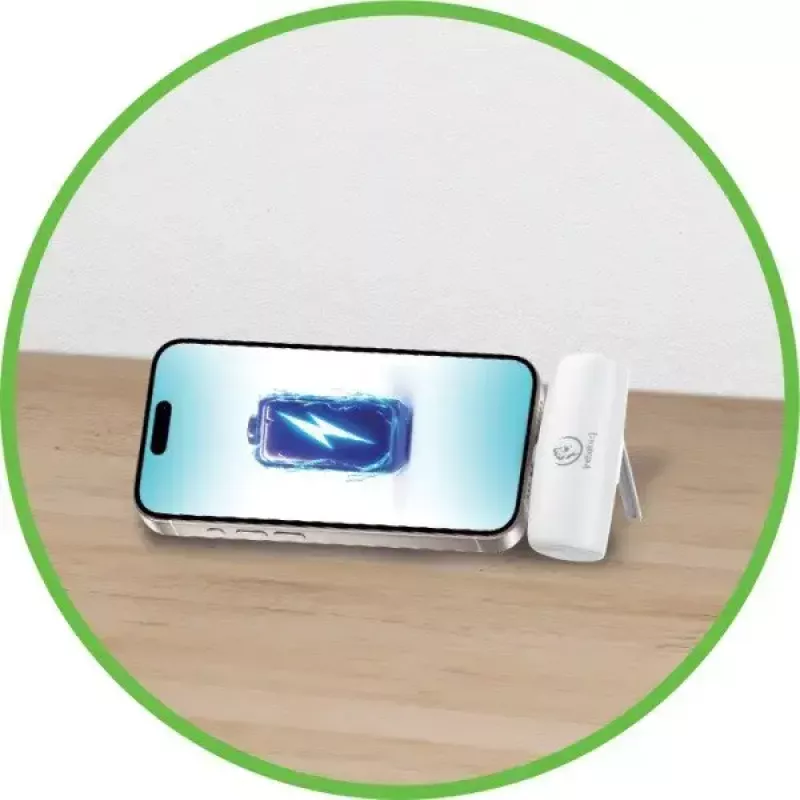 Kaasaskantav akupank Powerbank P5 PLUG-IN 5000mAh