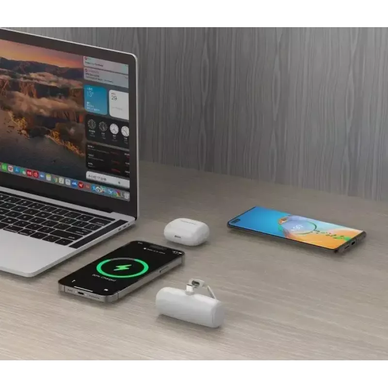 Kaasaskantav akupank Powerbank P5 PLUG-IN 5000mAh