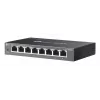 TP-Link Omada ES208G võrgukommutaator Hallatav L2 Gigabit Ethernet (10/100/1000) Must