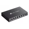 TP-Link Omada ES208G võrgukommutaator Hallatav L2 Gigabit Ethernet (10/100/1000) Must