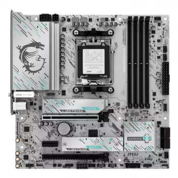 Emaplaat MSI B850M GAMING PLUS WIFI — AMD B850, pesa AM5, micro ATX, DDR5, 4x DIMM, 3x M.2, Wi‑Fi 7, 5Gb LAN