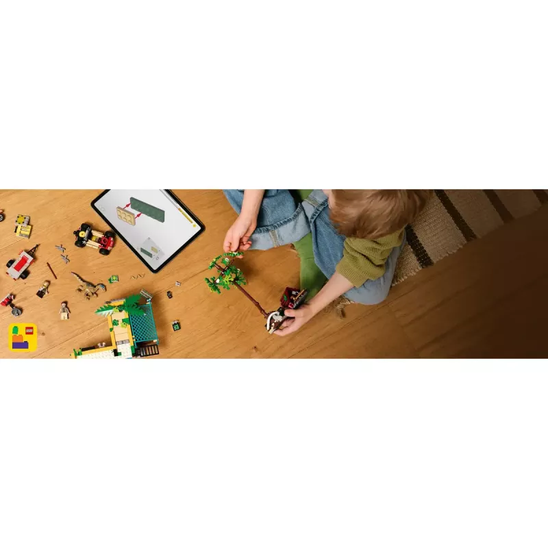 LEGO Jurassic World komplekt 76973 — raptor ja titanosaurus 3 figuuriga, 582 osa, vanusele 7+