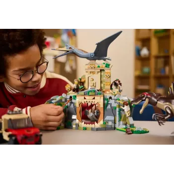 LEGO Jurassic World Õhumissioon Quetzalcoatluse ja Spinosaurusega 76976 — 984 tükki, 4 minifiguuri, vanus 8+
