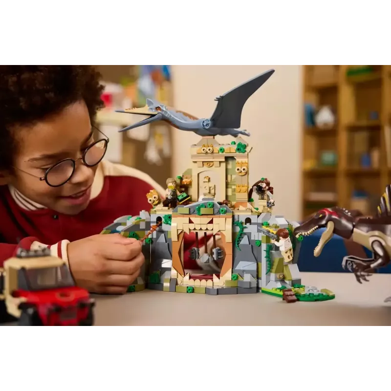 LEGO Jurassic World Õhumissioon Quetzalcoatluse ja Spinosaurusega 76976 — 984 tükki, 4 minifiguuri, vanus 8+