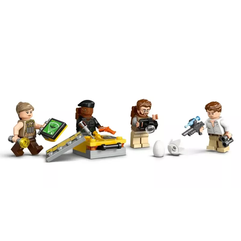 LEGO Jurassic World Õhumissioon Quetzalcoatluse ja Spinosaurusega 76976 — 984 tükki, 4 minifiguuri, vanus 8+
