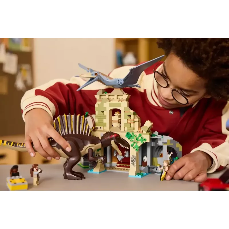 LEGO Jurassic World Õhumissioon Quetzalcoatluse ja Spinosaurusega 76976 — 984 tükki, 4 minifiguuri, vanus 8+