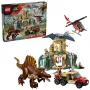 LEGO Jurassic World Õhumissioon Quetzalcoatluse ja Spinosaurusega 76976 — 984 tükki, 4 minifiguuri, vanus 8+