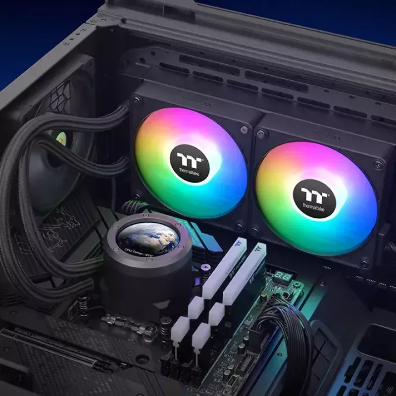 Vedelikjahutuskomplekt Thermaltake CL-W414-PL12SW-A 12 cm must