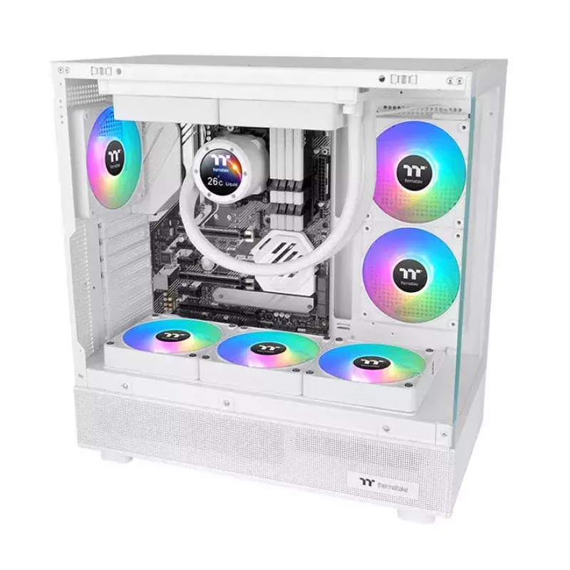 Ventilaator Thermaltake CT120 EX ARGB Sync arvuti jahutusventilaator valge 3-ventilaatoripakend