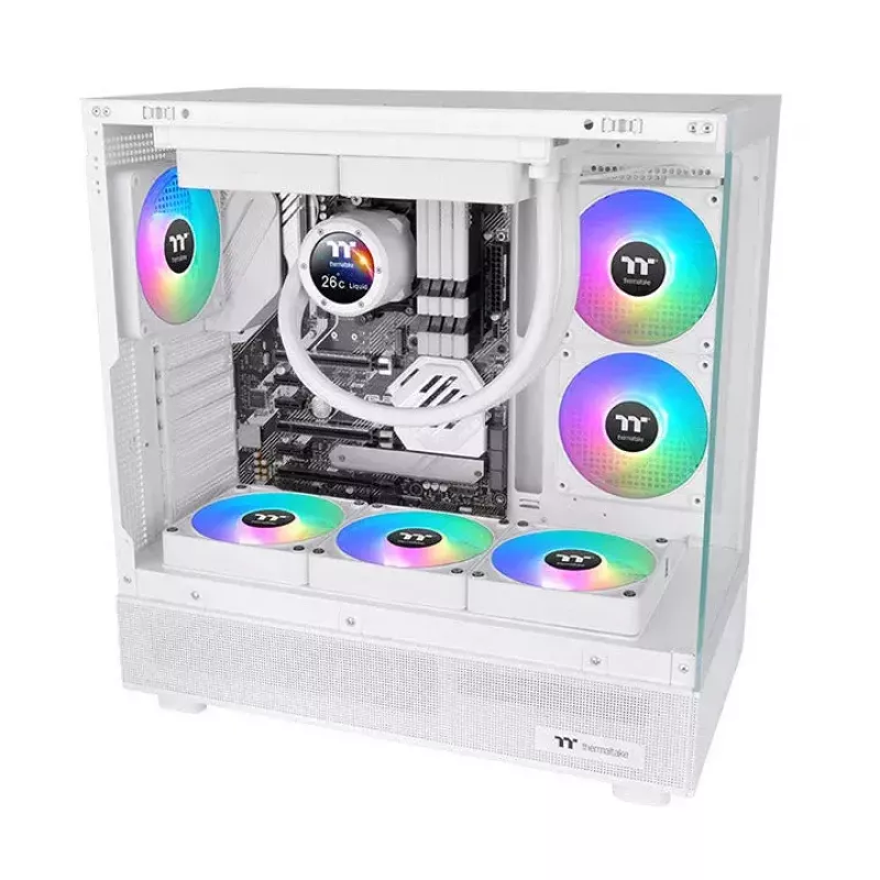 Ventilaator Thermaltake CT140 EX ARGB Sync arvutijahutusventilaator valge (3 ventilaatoriga komplekt)