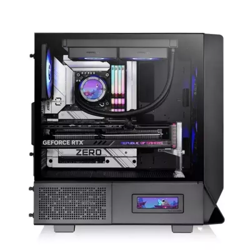 PC korpus Thermaltake Ceres 330 TG Midi Tower Must