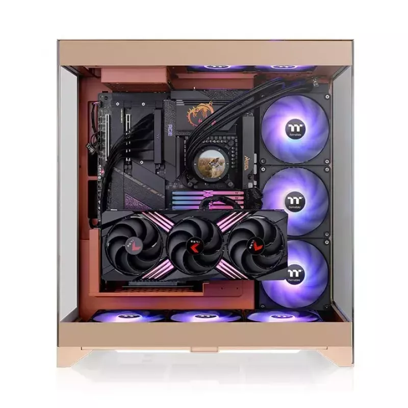 PC-ümbris Thermaltake CTE E550 TG Midi Tower Sand