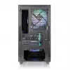 PC-korpus Thermaltake Versa H16 TG ARGB Micro Tower Must