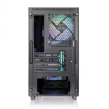 PC-korpus Thermaltake Versa H16 TG ARGB Micro Tower Must