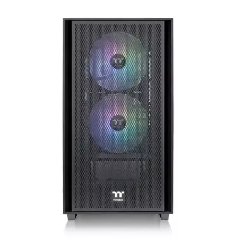 PC-korpus Thermaltake Versa H16 TG ARGB Micro Tower Must