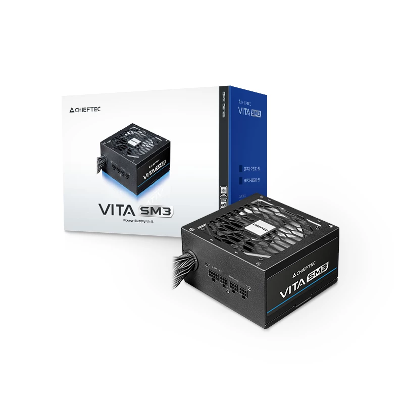 Chieftec Vita BPX-850-C toiteplokk 850 W 20+4 pin ATX ATX Must