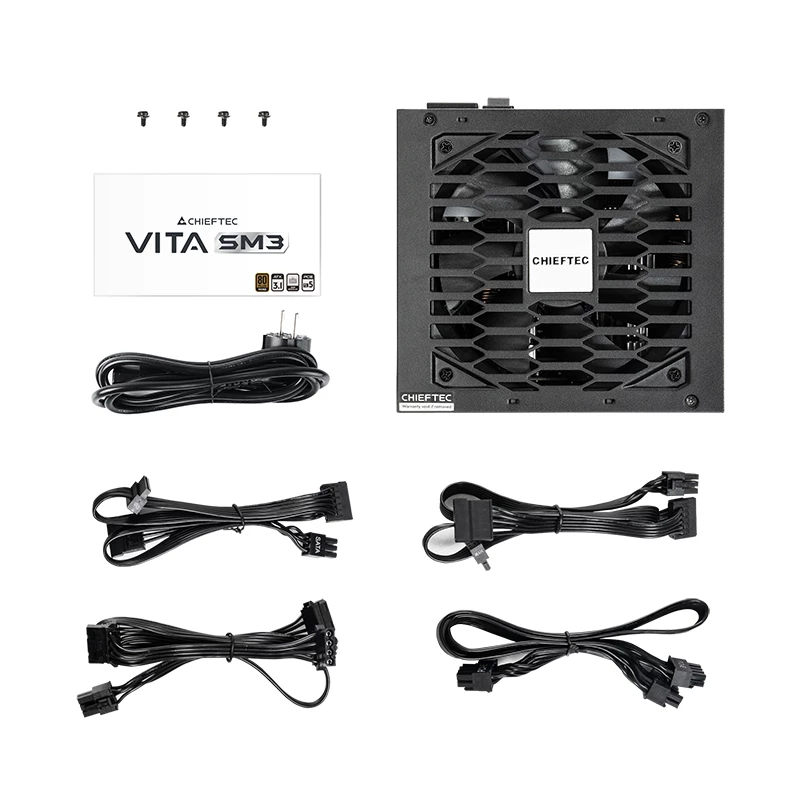 Chieftec Vita BPX-850-C toiteplokk 850 W 20+4 pin ATX ATX Must